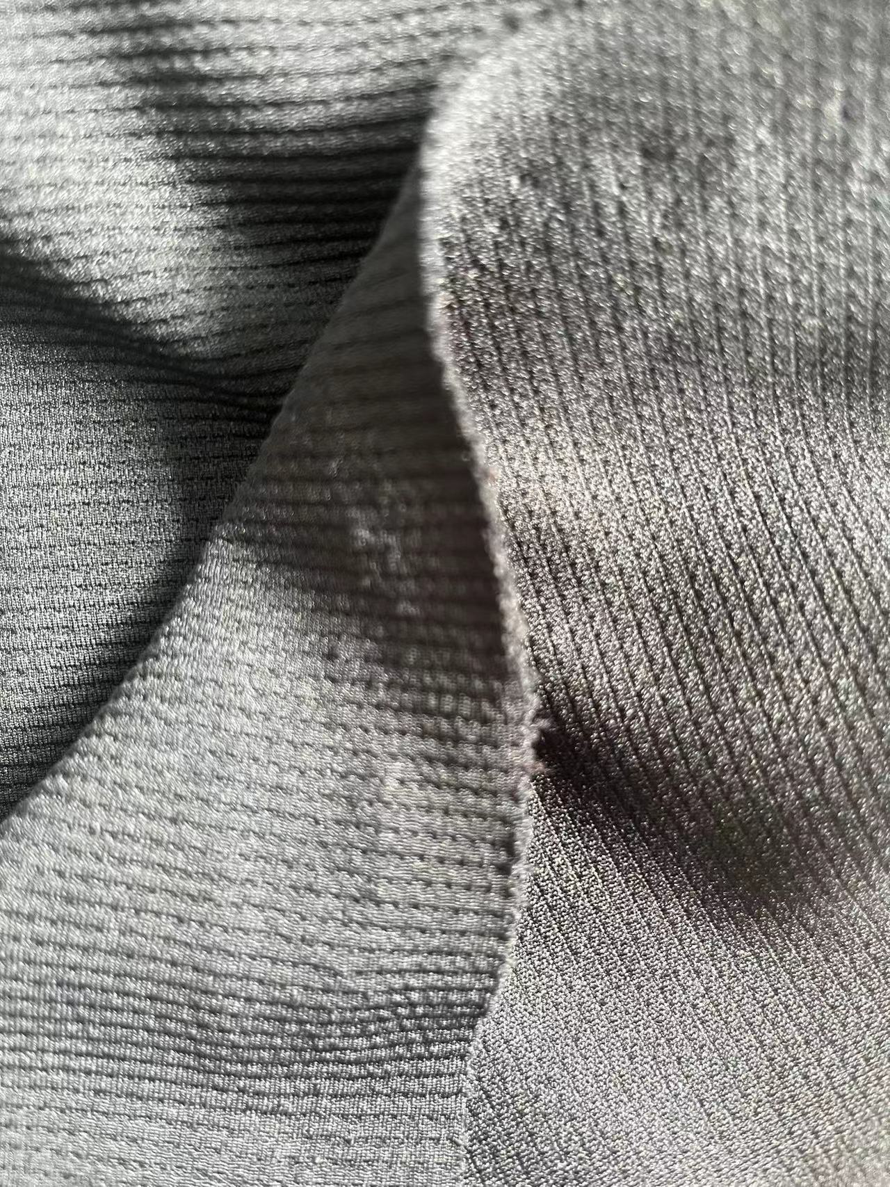 Double knit rib fabric 